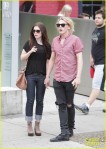 Lilly Collins And Jamie Campbell Bower Go For A Romantic Stroll in Toronto