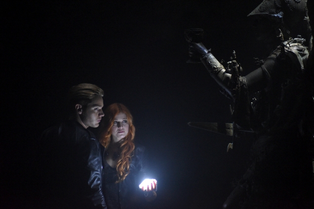 SHADOWHUNTERS - “The Descent Into Hell is Easy" - Clary’s memories may be the key to finding her mother and The Mortal Cup in “The Descent Into Hell is Easy,” an all-new episode of “Shadowhunters,” airing Tuesday, January 19th at 9:00 – 10:00 p.m., EST/PST on Freeform, the new name for ABC Family. ABC Family is becoming Freeform on January 12, 2016. (ABC Family/John Medland) DOMINIC SHERWOOD, KATHERINE MCNAMARA
