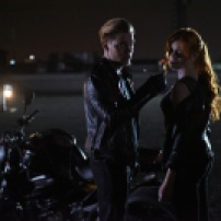 SHADOWHUNTERS - "Dead Man's Party" - Clary, Jace, Alec and Isabelle must hatch a rescue plan that takes them into the heart of a vampire lair in “Dead Man’s Party,” an all-new episode of “Shadowhunters,” airing Tuesday, January 26th at 9:00 – 10:00 p.m., EST/PST on Freeform, the new name for ABC Family. ABC Family is becoming Freeform on January 12, 2016. (ABC Family/John Medland) DOMINIC SHERWOOD, KATHERINE MCNAMARA