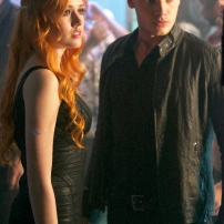 SHADOWHUNTERS - "Raising Hell" - The Shadowhunters will have to put their trust in a Downworlder to access Clary’s memories in “Raising Hell,” an all-new episode of “Shadowhunters,” airing Tuesday, February 2nd at 9:00 – 10:00 p.m., EST/PST on Freeform, the new name for ABC Family. (Freeform/Sven Frenzel) KATHERINE MCNAMARA, DOMINIC SHERWOOD