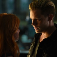 SHADOWHUNTERS - "Major Arcana" - With the knowledge of where The Mortal Cup is, Clary and the team race to get it before anyone else beats them to it in “Major Arcana,” an all-new episode of “Shadowhunters,” airing Tuesday, February 23rd at 9:00 – 10:00 p.m., EST/PST on Freeform, the new name for ABC Family.(Freeform/John Medland) KATHERINE MCNAMARA, DOMINIC SHERWOOD