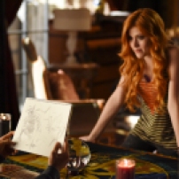 SHADOWHUNTERS - "The World Inverted" - Clary finds herself is a strange reality in "This World Inverted," an all-new episode of "Shadowhunters," airing TUESDAY, MARCH 15 (9:00 - 10:00 p.m., EST) on Freeform, the new name for ABC Family. (Freeform/John Medland) KATHERINE MCNAMARA