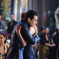 SHADOW HUNTERS - "Malec" - On the eve of Alec and Lydia’s wedding relationships are being examined in “Malec,” an all-new episode of “Shadowhunters,” airing TUESDAY, MARCH 29 (9:00 – 10:00 p.m., EST) on Freeform, the new name for ABC Family. (Freeform/John Medland) ALBERTO ROSENDE, KATHERINE MCNAMARA