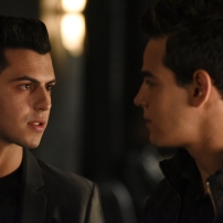 SHADOW HUNTERS - "Morning Star" - Time is running out for the Shadowhunters to stop Valentine in "Morning Star," the season finale of "Shadowhunters," airing TUESDAY, APRIL 5 (9:00 - 10:00 p.m. EDT) on Freeform. (Freeform/John Medland) DAVID CASTRO, ALBERTO ROSENDE